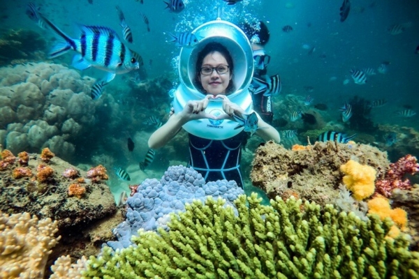 Trải nghiệm lặn biển 